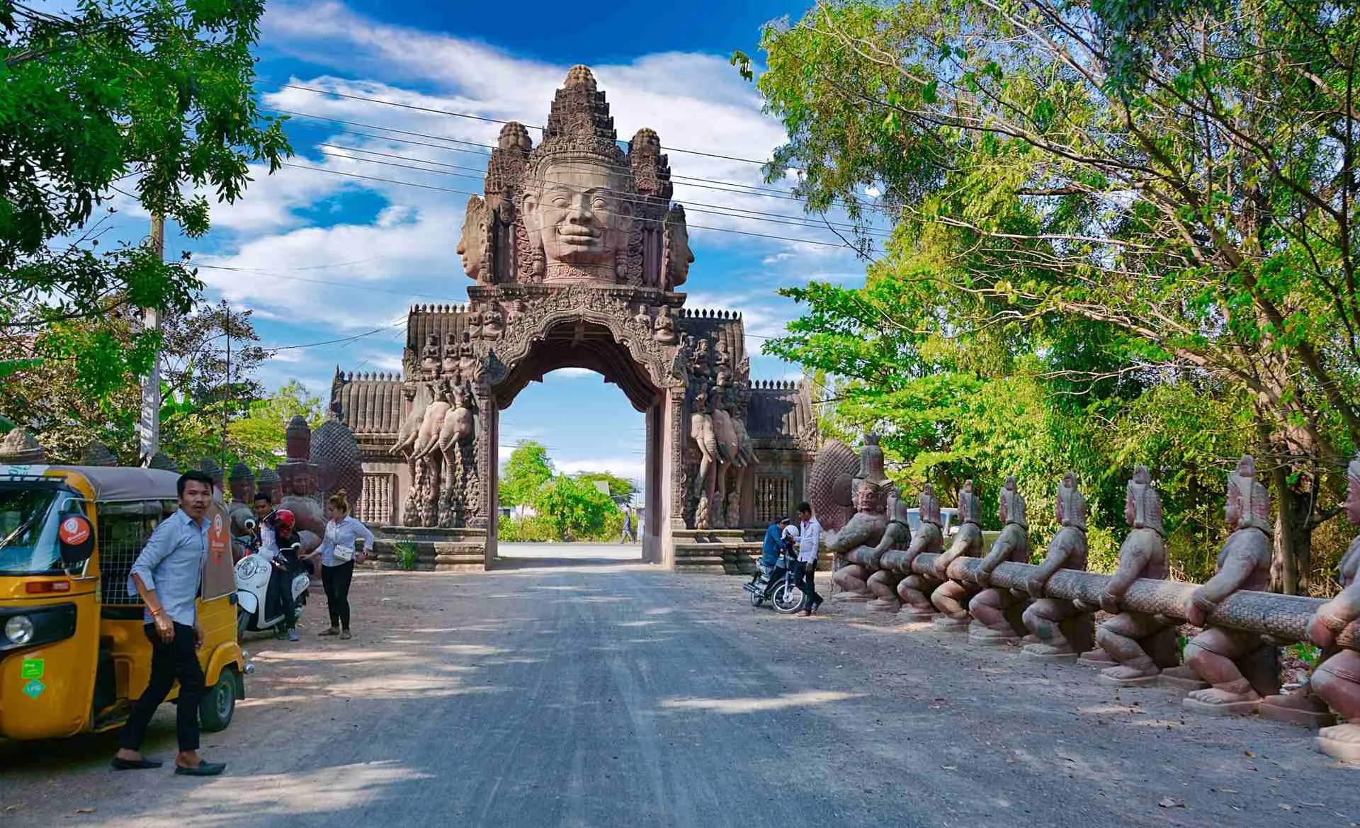ingresso monumentale ad Angkor Thom