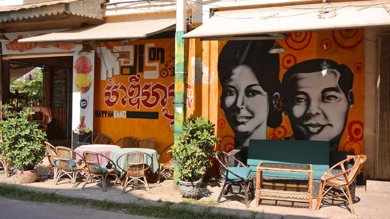 Murales a Battambang Murales a Battambang