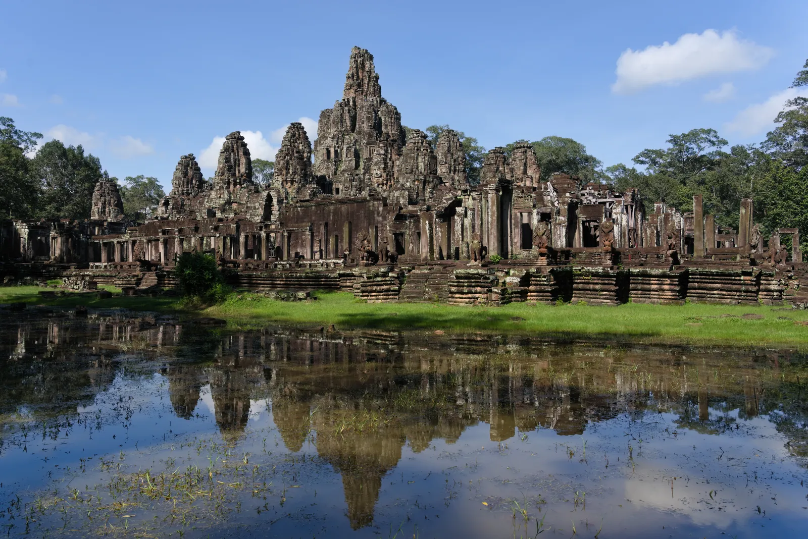 I volti di pietra del Bayon, Angkor Thom I volti di pietra del tempio del Bayon ad Angkor Thom, Cambogia