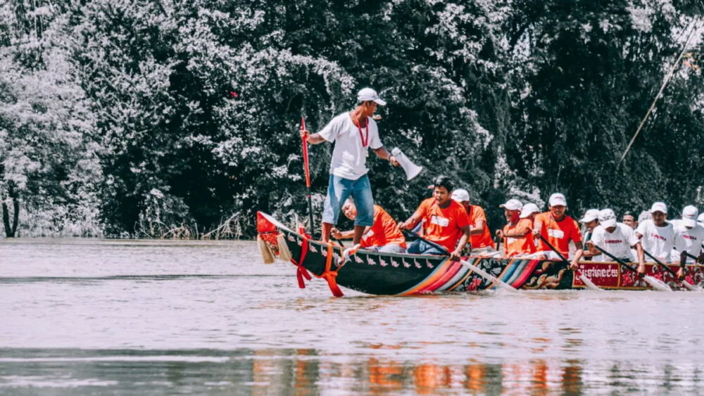 Regata durante il Festival dell’Acqua