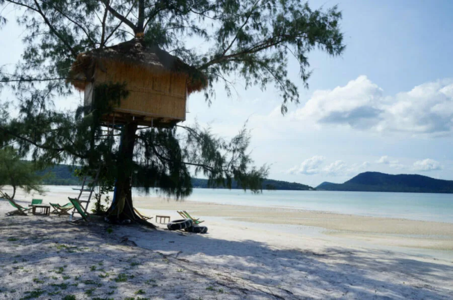 Koh Rong Samloem, into the wild casa sull'albero