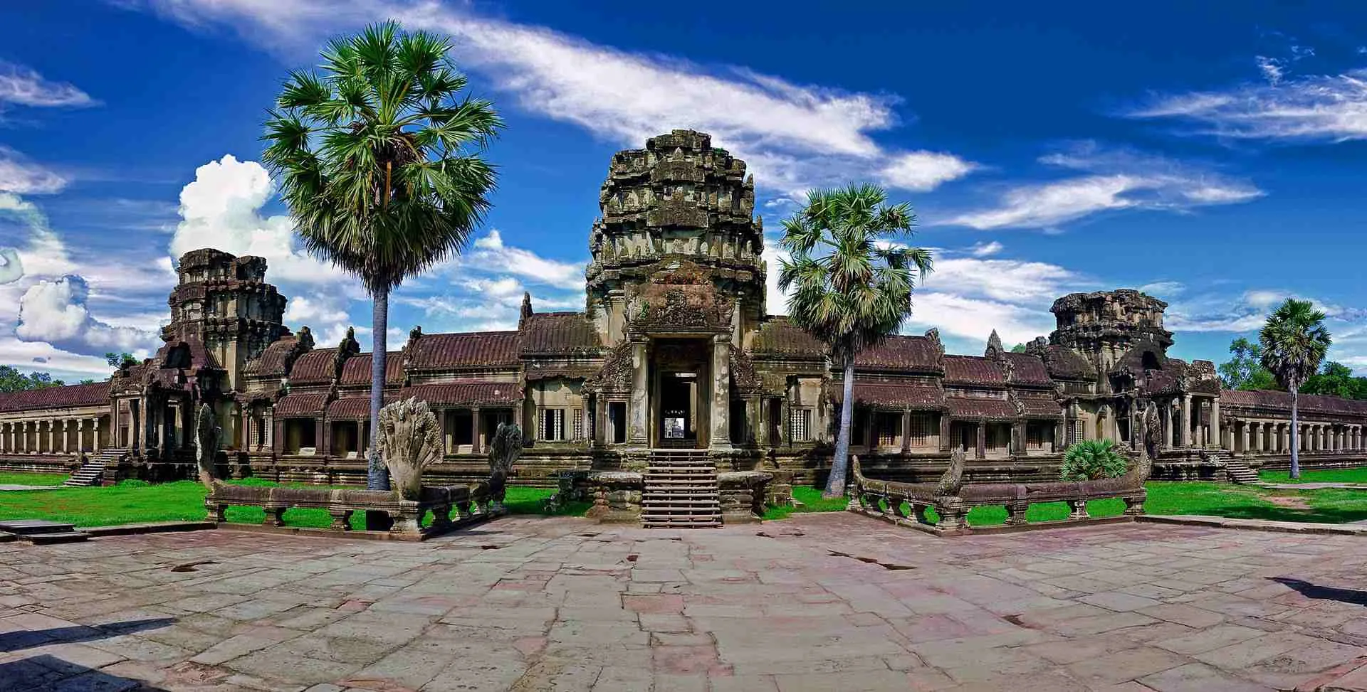 panorama del tempio di Angkor Wat