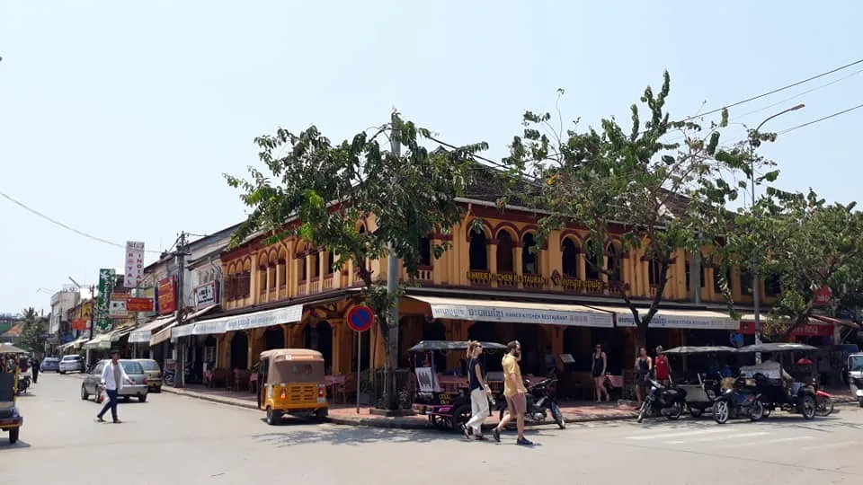 il mercato centrale di Siem Reap il mercato centrale di Siem Reap