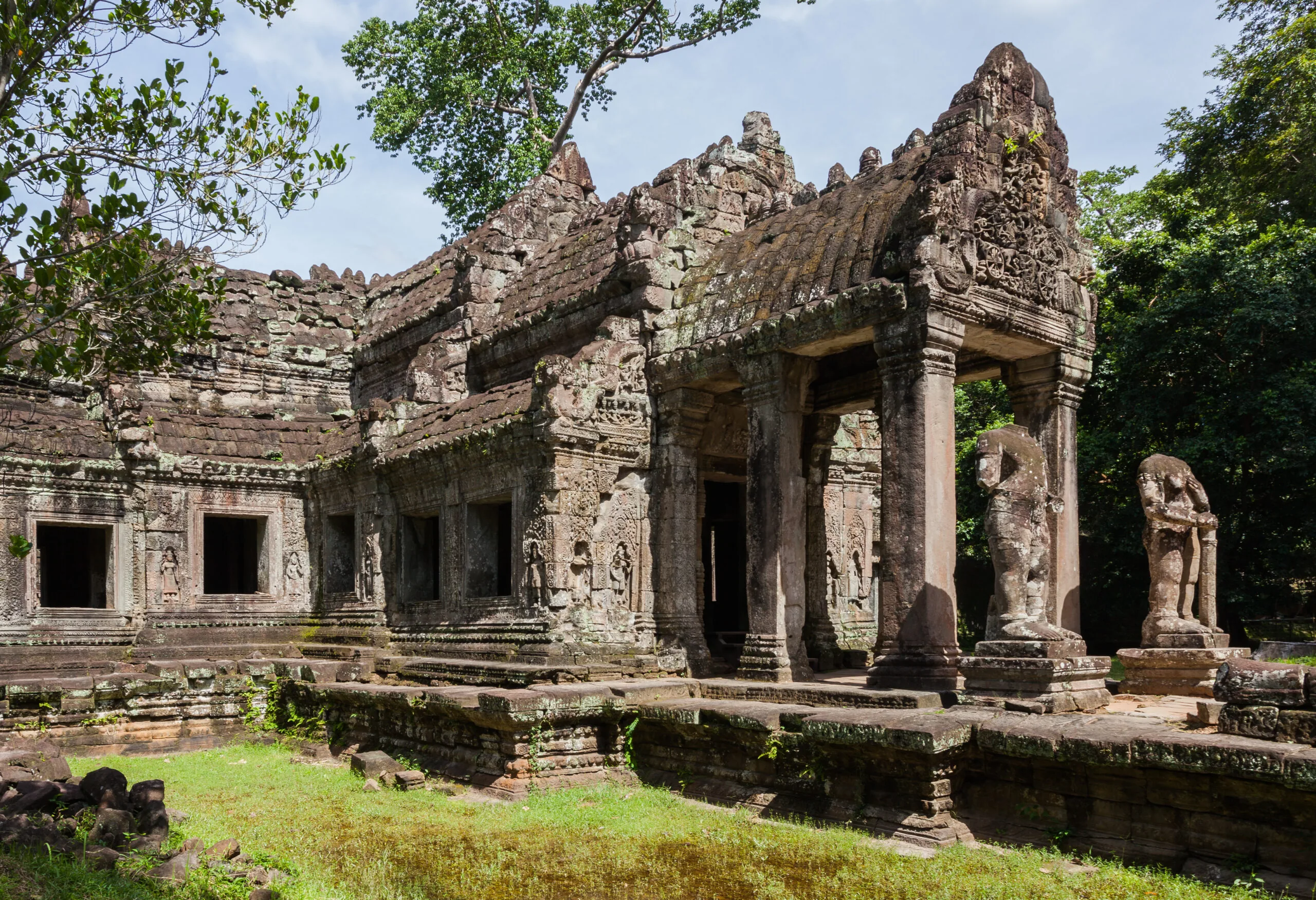 tempio nel complesso di Preah Khan, ad Angkor