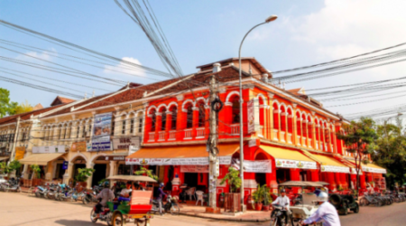 Siem Reap, il centralissimo mercato Psar Chaa