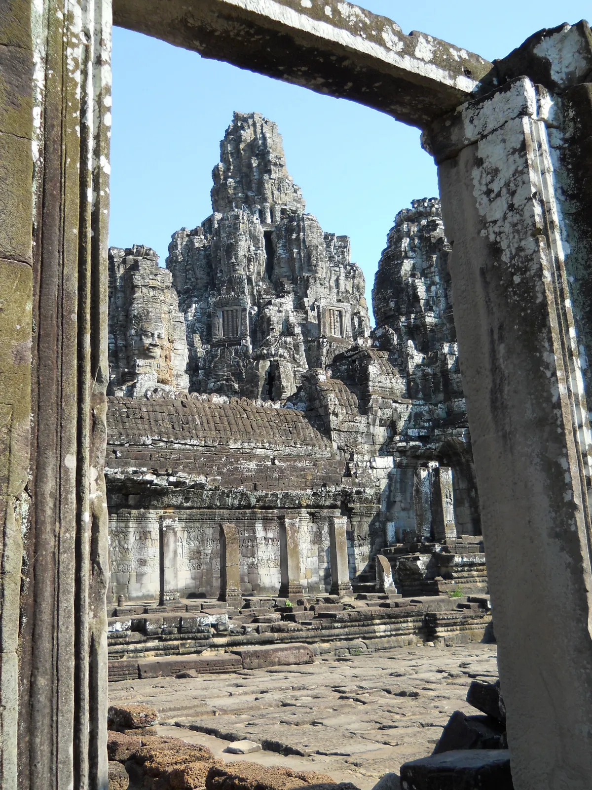 I volti di pietra del Bayon, Angkor Thom I volti di pietra del tempio del Bayon ad Angkor Thom, Cambogia