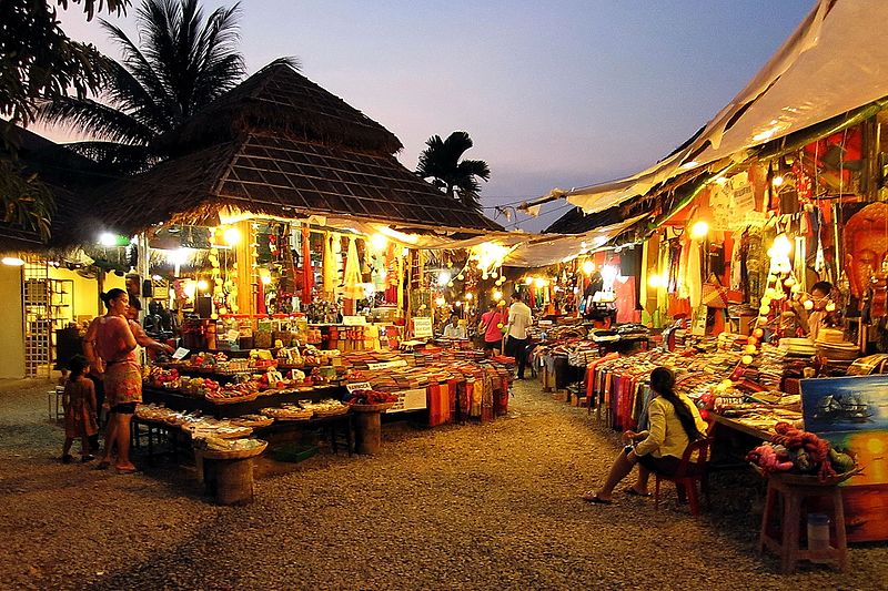 cosa vedere a Siem Reap: il night market