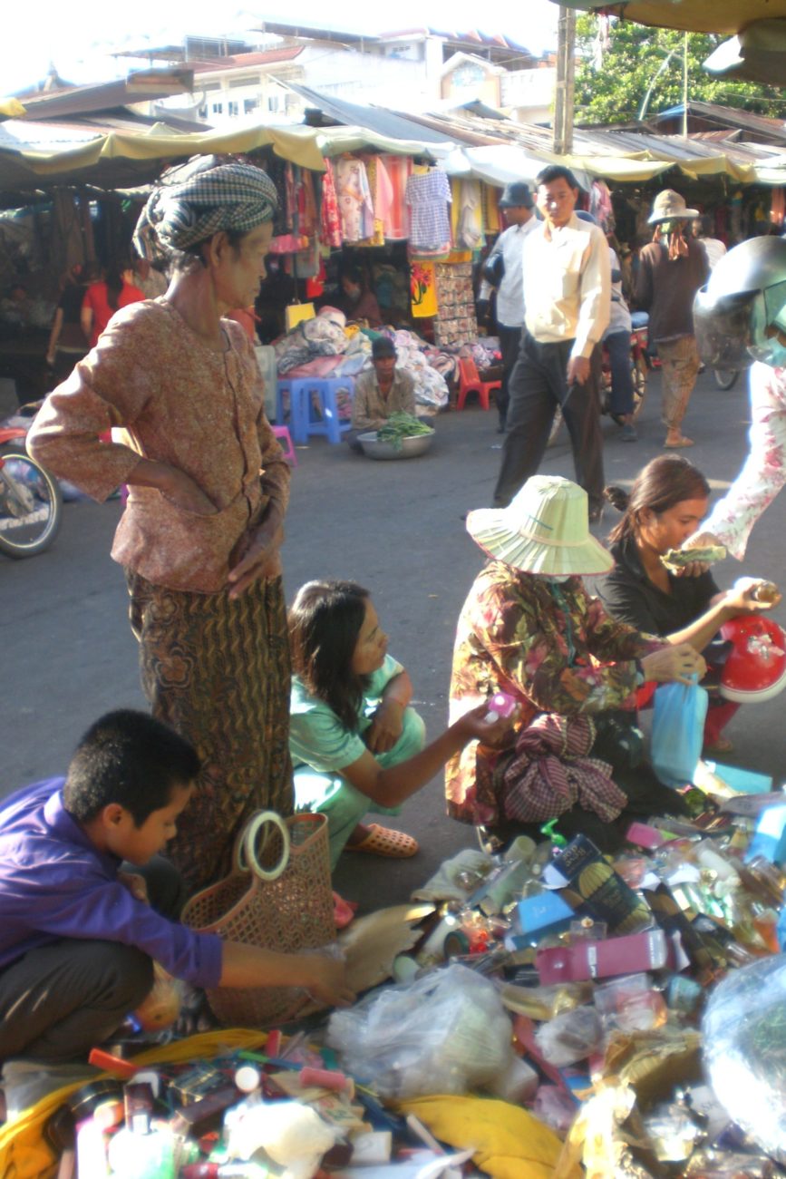 cosa vedere a Siem Reap: il mercato tradizionale